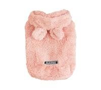 Cat Sweater, Fleece Bear Ears Hoodie, Puppy Winter Hoodie, Warm Puppy Sweatshirt, Cute Cat Sweater, Autumn Dog Sweater, Warm Puppy Sweatshirt With Soft Costume Design For Autumn And Winter