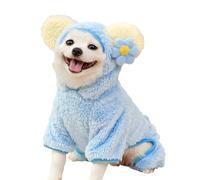 Cat Sweater Pullover, Bear Shape Dog Coat, Plush Dog Coat, Cold Weather