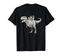 Cat T Rex Bigfoot Alien Squad Camiseta