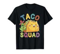 Cat Taco Squad Cinco De Mayo Mexican Party Fiesta Tacocat Camiseta