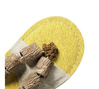 Cat Teeth Cleaning Toy - Funny Safe Loofah Interactive Chew Toy, Stimulates Play Scratch Relaxing And Boredom Relief, Ideal For Cats Kittens Indoor Outdoor Activity, Promotes Health, Enrichment