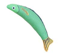 Cat Teething Toys, Catnip Saury Fish Toy, Plush Cat Kicking Toys, Cat Interactive Crinkle Toys, Cat Toys For All Breeds, Catnip Chewing Toys For Cats, Interactive Cat Biting Toy, Cat Plush Fish Biting