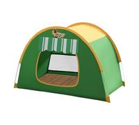 Cat Tent - 21.65 Inches Folding Pet House | Breathable Canvas Pet Tent - Washable Indoor Outdoor Kennel 600g for Small Dogs Puppies Kittens Bunnies Beach Backyard Camping Use