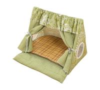 Cat Tent, Cat Bed, Cloth Material Lightweight Build Cozy Interior Portable Soft Fabric Cute Design, Pet Cave for Home, Apartment, 20.08x18.9x18.5inches
