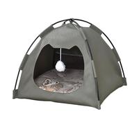 Cat Tent Cave Nest Bed, Portable Breathable Pet House For Indoor Outdoor Travel, Cozy Condos Shelter, Perfect For Kittens Puppies Small Dogs Bunnies Camping, 15.75x15.75x15.75 In