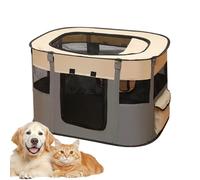 Cat Tent-House - Large Foldable Breathable Shelter, Kitten Cage Bed for Small Medium Pets, Outdoor Home Apartment Use, Balcony Travel Playing Sleeping, Durable Portable Design, Comfortable Pet Rest Sp