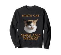 Cat The Calico, del Territorio de Maryland Sudadera