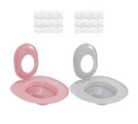Cat Toilet Accessories - Training Seat | 36.5x36.5x5.5cm Compact Size Potty Tool with Removable Functions, PP Material Bathroom Kit with Indoor Use, Apartment Pet Shop