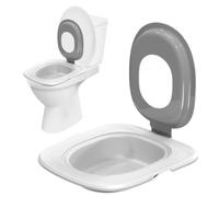 Cat Toilet Training Kit - Sand Box Mat Cat Trainer | Cat Potty Trainer Kit for Indoor Kittens Pet Potty Training Ring Seat Tray Washable Reusable Easy Clean Litter