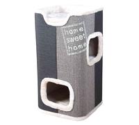 Cat tower Jorge tiragraffi 38x38cm/78cm, grigio/antracite Trixie