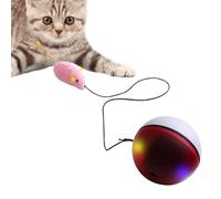 Cat Toy Ball - Automatic Rolling Play Ball, Smart Rechargeable Pet Toy with Motion Sensor, Self-Moving Function, Ideal for Kitten Puppy Cat Indoor Outdoor Exercise Entertainment Enrichment Fun