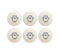 Cat Toy Balls - 6 Pack Natural Wool | Silent Interactive Play, Chewing & Sc | Eco-Friendly Wool Felt, Soft Lightweight Design, Quiet Rolling Action, Animes Ejercicio, for Indoor Kittens & Senior Cats