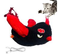 Cat Toy Bird - Electric Chirping Teaser, interactive Mode | Three Intelligent Sensing Speeds, Fun Toy for Small Medium Large Felines, Safe Durable Design, for Bedroom Study Room Use