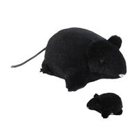 Cat Toy Chat - Parece ratón para niños | Souries decorativas de imitación de juguetes | Simulación Piezas de simulación para fuentes de farsa | Sweet Plush persiguiendo el dormitorio, la habitac