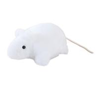 Cat Toy Chat - Parece ratón para niños | Souries Decorativas de imitación de Juguetes | Simulación Piezas de simulación para Fuentes de farsa | Sweet Plush Persiguiendo el Dormitorio, la habitac