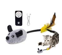 Cat Toy for Active Play | Engaging Pet Cat Toy | Cat Hunting Simulation Toy, Remote Controlled Pet Toy, Interactive Mice Cat Toy, Battery Operated Cat Toy, Fun Cat Activity Toy, Squeaky Mice for Cats