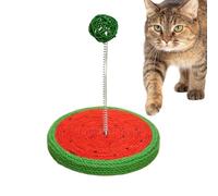 Cat Toy, Kitten Scratching Board, Muebles Protector para pared Couch Carpets Sofas, Spring Ball Pad, Floor Grab Pads, 6,89 x 8,66 pulgadas, Indoor Cat Play and Scratch Solution