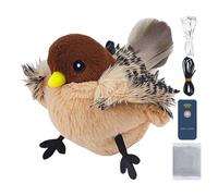 Cat Toy - Pet Toy | Flying Flapping Bird Toy | Interactive Catnip Toy | Realistic Interactive Cat Feather Toys, Soft & Cozy Kitten Toys Flapping Bird, Feather Toy For All Breeds Cat Catnip Toys