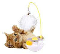 Cat Toy Wand, Interactive Pet Toy, Ball Play Stick,3.54x2.56x6.3 Inches, Simulated Hunting Action, Flexible Teasing Design, Ideal for Indoor Outdoor Scratching Training Travel Climbing Exercise Fun