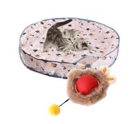 Cat Toy With Rolling Ball - Oxford Cloth 70x10cm | Cat Toy | Automatic Rechargeable Interactive Indoor Quiet Self Play Hunting Exercise Trainer For Hunt Training Play Entertain Halloween Home