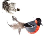 Cat Toy with Sound, Flapping Bird Toy, Flapping Wings Chirping Bird, Cat Bird Toy Flapping, Realistic Bird Cat Toy, Automatic, Super Soft, Interactive Flying Bird Toy for Indoor Cats Exercise