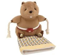 Cat Toy - Wrestling Glove Puppet, Plush Polyester Ejercise Game with Teaser Bell | Long Protective Sleeve for Bedroom Kitchen Porch Balcony Apartment Corner Playtime Training Fun ActionSetPlusAddonFX