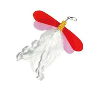 Cat Toys Feather, Dragonfly Cat Teaser, Interactive Kitten Feather Stick, Cat Toy Feather Replation, Cat Physical Training Toys, Cat Feather Stick, Interactive Cat Teaser, Kitten Feather Stick, Drag