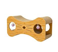 Cat Toys For Indoor Kitten - Cat Scratcher House | Túnel Design Double-Layer Boredom Relief Cats House | Kitten Corrugated Scratcher | For Indoor Outdoor Home Living Room Pets Kittens Corner Floor