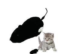 Cat Toys - Interactive Plush Mouse, Wind Up Chasing Toy with Soft and Rolling Mechanism, Sturdy Indoor Entertainment for Cats Kitten Play Exercise and Hunting Instinct, Ideal for Home Workplace