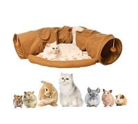 Cat Toys Tunnel Removable, Kitten Bed House, Washable Thicken Cave House for Indoor Home, Keeps Cats Entertained, Encourages Exercise, Play, Exploration, Pet Activity