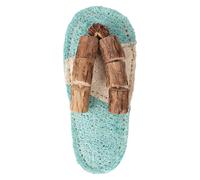 Cat Toys with Catnip - Teeth Cleaning Catnip Loofah Slipper Shape Kitten Teething Toys for Interactive Play Self Entertainment Boredom Relief Small Medium Large Breed Cats Kittens Use