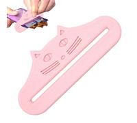 Cat Treat Dispenser - 3D Printed Feeding Squeezer Spoon | Pet Treat Pouch Squeeze Cleaner Free Feeding Lightweight Ergonomic Grip Easy Us for Cats, Dogs, Home, Kitchen, Pet Care