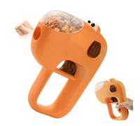 Cat Treat Dispenser - Dog Treat Dispenser Toy, Interactive Cat Treats Dispensers, Snack Feeder Catapult, Slow Feeder Puzzle For Fast Eaters For Home Outdoor Travel Camping Hiking Playtime Training