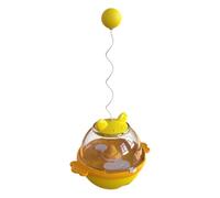 Cat Treat Dispenser, Puzzle Feeder Toy, Interactive Training Supply with Engaging Design, Pet Food Enrichment Tool for Study Home Balcony Bedroom Garden Living Room Kittens, 11.02x5.47x4.41 pulgadas
