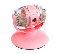 Cat Treat Dispenser Toy - Rolling Feeder for Enrichment | Cask with Leakage Holes & Tumbler Balance Design for Kittens, Felines, Pussycats and Small Pets to Exercise Inside Apartment