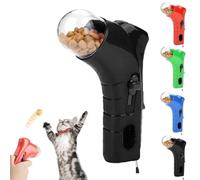 Cat Treat Shooter Gun, 2025 New Cat Treat Gun, Interactive Snack Guns Shooter for Dogs Cats Exercise Training(D)