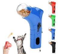 Cat Treat Shooter Gun, 2025 New Cat Treat Gun, Interactive Snack Guns Shooter for Dogs Cats Exercise Training(C)