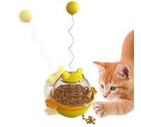 Cat Treat Toy, Interactive Puzzle Feeder, Estimulating Design, Pet Safe Material, Excelente para Kittens, Interior, Home Use, Balcony, Garden, Bedroom, 11.02x5.47x4.41 pulgadas