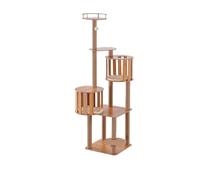 Cat Tree, Árbol for Gatos de Varios Niveles con rascadores y Postes rascadores de Suelo.,for Kittens(N04)