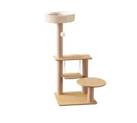 Cat Tree, Árbol rascador Grande de Varios Niveles for Gatos de Interior, Torre Alta con Poste y Tabla rascadora con Cuerda de sisal,for Kittens(H01)
