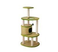 Cat Tree Cat Bread Frame de una Pieza de un Piezas de Verano Plataforma de Salto de Salto de Gato Grande Cat Four Seasons Universal Cat Toy Catbing Tree (Color: Grey) Beauty Comes