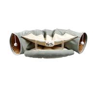 Cat Tunnel Bed | Cat Tunnel Bed for Indoor Cats, Cat Bed with Tunnel, Multi-Functional Cat Play and Sleep Tunnel,Cat Exercise and Sleep Tube, Cat Activity Tube and Bed for Deep Sleep Exercise
