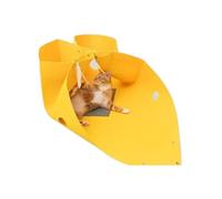 Cat Tunnel Bed, Felt Cat Donut Tunnel Nest, Deformable Hideaway e Interactive Enrichment Toy, Cozy Detachable Kitten Playground & Sleeping Cave for Small Pets, 13,78 x 13,78 x 1,97 in