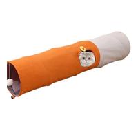 Cat Tunnel, plegable túneles con bola, 31,5 x 9,84 x 9,84 pulgadas Scratch resistente y portátil diseño, mental Enrichment Tent for Training Tool, Living Room Ejercise Equipment, or any Play Area