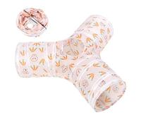 Cat Tunnel Toy, Foldable Tunnel Tube for Kittens, Stylish Folding Pet Toy with Peek Hole, Ideal for Cats, Dogs, Puppies, Bunnies, Interactive Playtime for Pets, 23.62 x 9.84 x 9.84 in