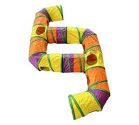 Cat Tunnel Toy - Foldable Washable Rainbow Decoration