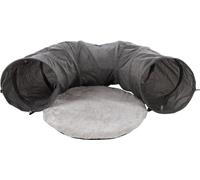 Cat Tunnel with Cushion GOTAR Grey 95 cm Diameter 28 cm
