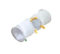 Cat Tunnels For Indoor Cats - Kitty Activity Tube, Soft Interactive Animal, Portable Exercise Passage | Playful Exploration Entertainment Accessory For Living Room Patio Garden