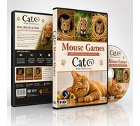 Cat TV - Mouse Games DVD for Cats to Watch | Mouse-Themed Screen Entertainment for Indoor Cats