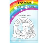 Cat Unicorn Positive Affirmations Coloring Book